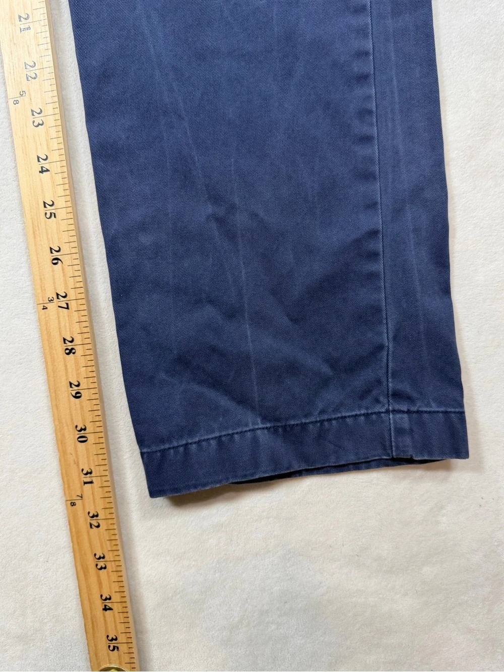 Southern Tide 30W 32L Navy Blue Classic Flat Front Chino Stretch Cotton Pants